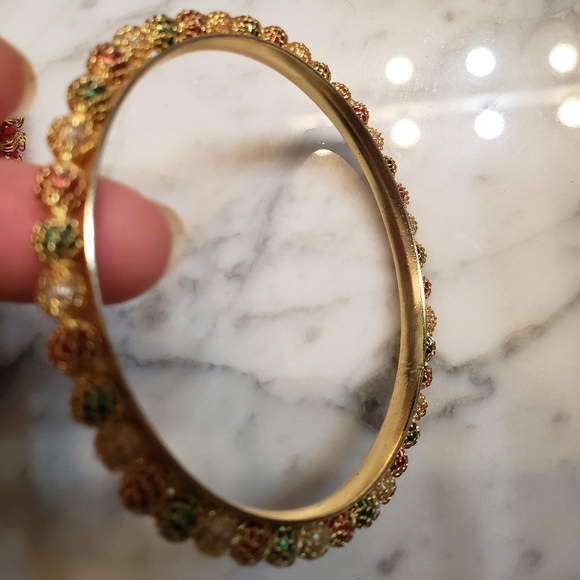 Coomi gold plated bangles/bracelets - Picture 5 of 14